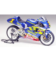 Tamiya 1/12 Telefonica Suzuki Rgv '01 Plastik Motorsiklet Maket Yapım Kiti