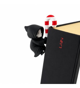 Sevimli Kuru Kafa Figürü Dekoratif Masaüstü Biblo Sert Plastik Ev Ofis Raf Süsü Gotik Dekor
