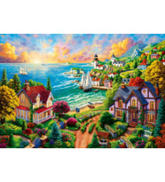 Anatolian 260 Parça Sahildeki Köy Puzzle
