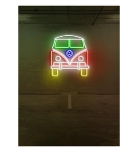 Minibüs Figürlü Neon Tabela