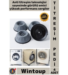 #TitreşimEngelleyici Anti Titreşim Pedi Gürültü Emici Kaymaz Çamaşır Makinesi Titreşim Önleyici Set