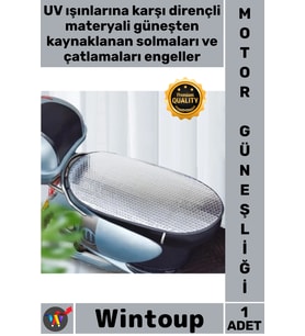 #Sele Universal Motor Kılıfı Isı Yalıtımlı UV Işını Dayanıklı Su Geçirmez Motosiklet Sele Güneşliği