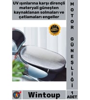#Sele Universal Motor Kılıfı Isı Yalıtımlı UV Işını Dayanıklı Su Geçirmez Motosiklet Sele Güneşliği