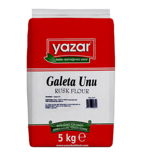 Yazar Sade Galeta Unu 5 Kg (Glutensiz)