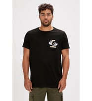 Bad Bear FOCUS T-SHIRT NIGHT Erkek Tişört Siyah S-XXL
