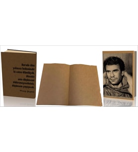 Hobi defteri / Kraft kağıt anı defteri / Nostaljik Defter
