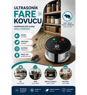 Gelişmiş Ultrason Teknolojili Kemirgen Engelleme Sistemi