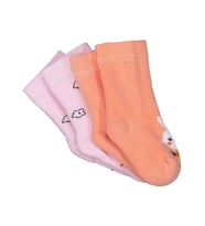 Civil Baby Cute Bunny Havlu 6-18 Ay 2'li Bebek Kız Çorap Set - Standart 12 Ay