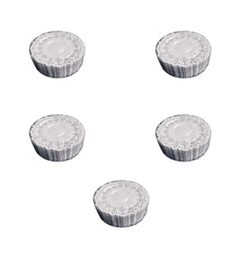 Dantel Kağıt Bardak Altlığı - Beyaz - 9 Cm. - 500 Adetlik 5 Paket - 2500 Adet