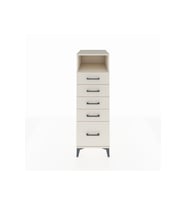 Kronos Dolap Tek Raflı 5 Çekmeceli 44x59x134 Aytaşı-Aytaşı