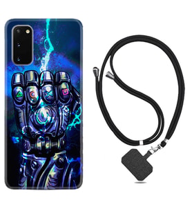 Samsung A02S A03S A10 A12 A13 A21S A22 Kılıf Boyun Askılı Silikon Thunder Play 1760