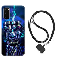 Samsung A02S A03S A10 A12 A13 A21S A22 Kılıf Boyun Askılı Silikon Thunder Play 1760