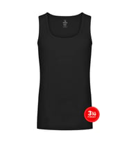 Erkek Modal Strech Spor Atlet 3'lü Paket - Siyah
