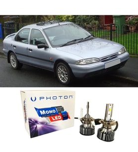 Ford Mondeo Mk1 Led Xenon Uzun Far Ampulü H1 Mono Yeni Seri Beyaz 1993-1996