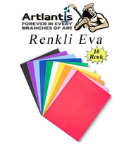 Eva 10 Renk A4 20x30 1 Paket Düz Eva Süngeri 10 Lu Renkli Eva 20*30 Elişi Okul Öncesi Ana Sınıfı İlkokul