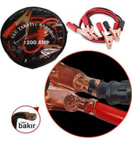 Akü Takviye Kablosu 1200 Amper (Taşıma Çantalı) (5668)