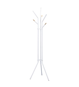 Handy Mate Maximo Çok Kollu Metal Askılık-Beyaz 43x179x43 cm