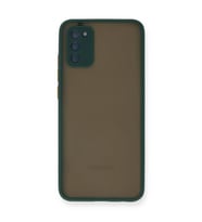 Galaxy A03s Kılıf Montreal  Kapak - Yeşil
