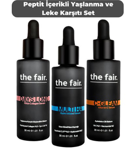 the fair. Days Long Kolajen Yüz Serumu +Hiyalüronik Asit Yüz Serumu+ C Vitamini Parlaklık ve Ton Eşitliği Serumu