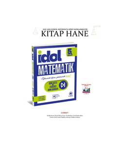 Çanta Yayınları 2025-2026 5. Sınıf İdol Matematik Konu Özetli Etkinlikli Soru Bankası Eğlenerek Öğren Ve Güçlen (Çok Renkli)