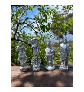Yunan Antik Heykel Biblo 4lü Set