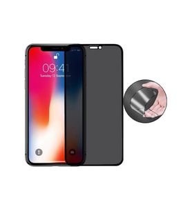Apple Uyumlu   iPhone X Hayalet Seramik Ekran Koruyucu Tam Kaplayan Gizli