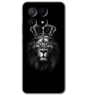 Poco x6 Pro Kılıf HD Desen Baskılı Kılıf - King Lion