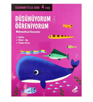 4 Yaş Düşünüyorum Öğreniyorum Kitabı Erdem Yayınları
