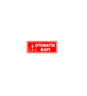 Sticker Otomatik Kapı Sticker