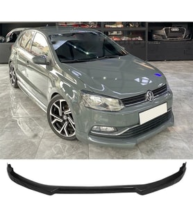 Vw Polo Mk5 Rieger Ön Ek Karlık Abs Plastik Mat Siyah 2014 2015 2016 2017 Makyajlı Kasa karlık+bodykit+ek