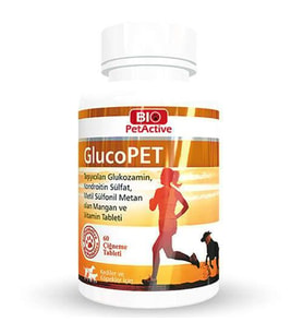 Bio Pet Glucopet Kedi ve Köpekler İçin Eklem Güçlendirici (60 Tablet)