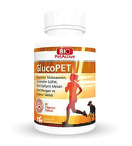 Bio Pet Glucopet Kedi ve Köpekler İçin Eklem Güçlendirici (60 Tablet)