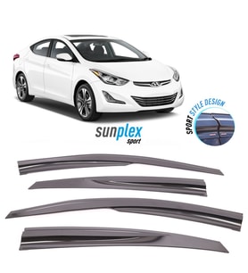HYUNDAI ACCENT BLUE 2011-2017 Uyumlu Cam Rüzgarlığı 4 Parça 1.SINIF