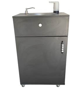 MOBİL SEYYAR LAVABO L20 SİYAH