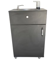 MOBİL SEYYAR LAVABO L20 SİYAH