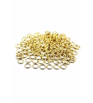 0,8mm 100 Adet GOLD Montaj Takı Halkası & Kapama Halkası 