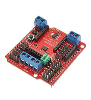 Arduino Xbee Sensör Bağlantı Kartı Kırmızı Siyah