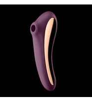 Satisfyer Dual Kiss Purple Emişli Ve Güçlü Titreşimli G-Spot Vibratör