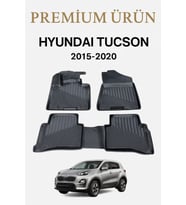 Hyundai Tucson 2015-2020 Uyumlu 3D Oto Paspas Premium