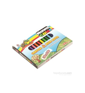 Nova Color 12 Renk Kısa Mum Boya Nc-1112