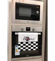 Valerine Life Çilekli Damalı Home Mutfak Kurulama Fırın Beyaz El Havlusu %100 Pamuklu 35x50cm 2 Adet