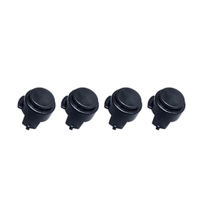 BMW Park Sensör Kapağı PTS E60 LCI X3 E83 LCI X5 E70 LCI X6 E71 F10 F30 G30 Set 4ad Siyah 6620218014