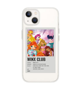 Iphone 13 Uyumlu Winx Club Poster Tasarımlı Şeffaf Telefon Kılıfı