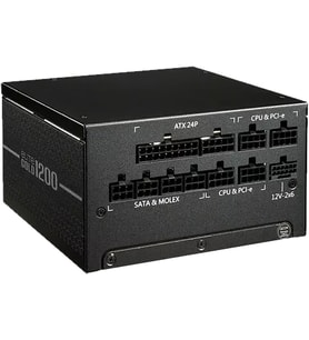 COOLERMASTER 1200W 80+ GOLD ELITE MPW-C001-AFAG-BEU PCIE 5.0 Tam Modüler Power Supply