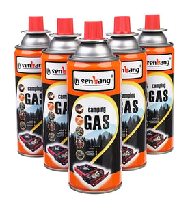Senbang Kamp Ocak Gazı Valfli Kartuş 227gr - 5 Adet