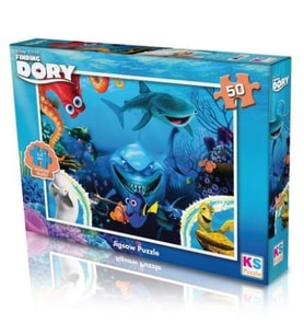 KS Games Puzzle 50 Parça Dory Finding Lisanslı Ürün