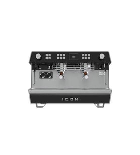 Dalla Corte ICON-2-BN ICON (2 Gruplu) Kahve Makinesi, SİYAH CEVİZ