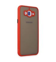 Galaxy J7 Kılıf Montreal  Kapak - Kırmızı