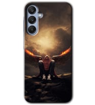 Galaxy A25 Kılıf HD Desen Baskılı Kılıf - Wings of Power