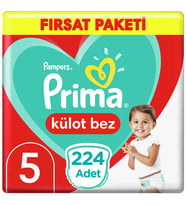 Prima Külot Bez Fırsat Paketi 5 Beden 4x56 224 Adet